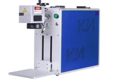 Portable mini fiber laser marking machine for metal